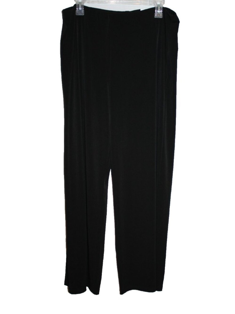 JM Collection Collection Women's Wide-Leg Pull-On Pants Black Size XL NEW